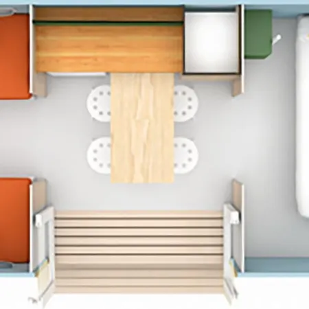 营地 Le Convivial Cocosweet 4 Personnes *